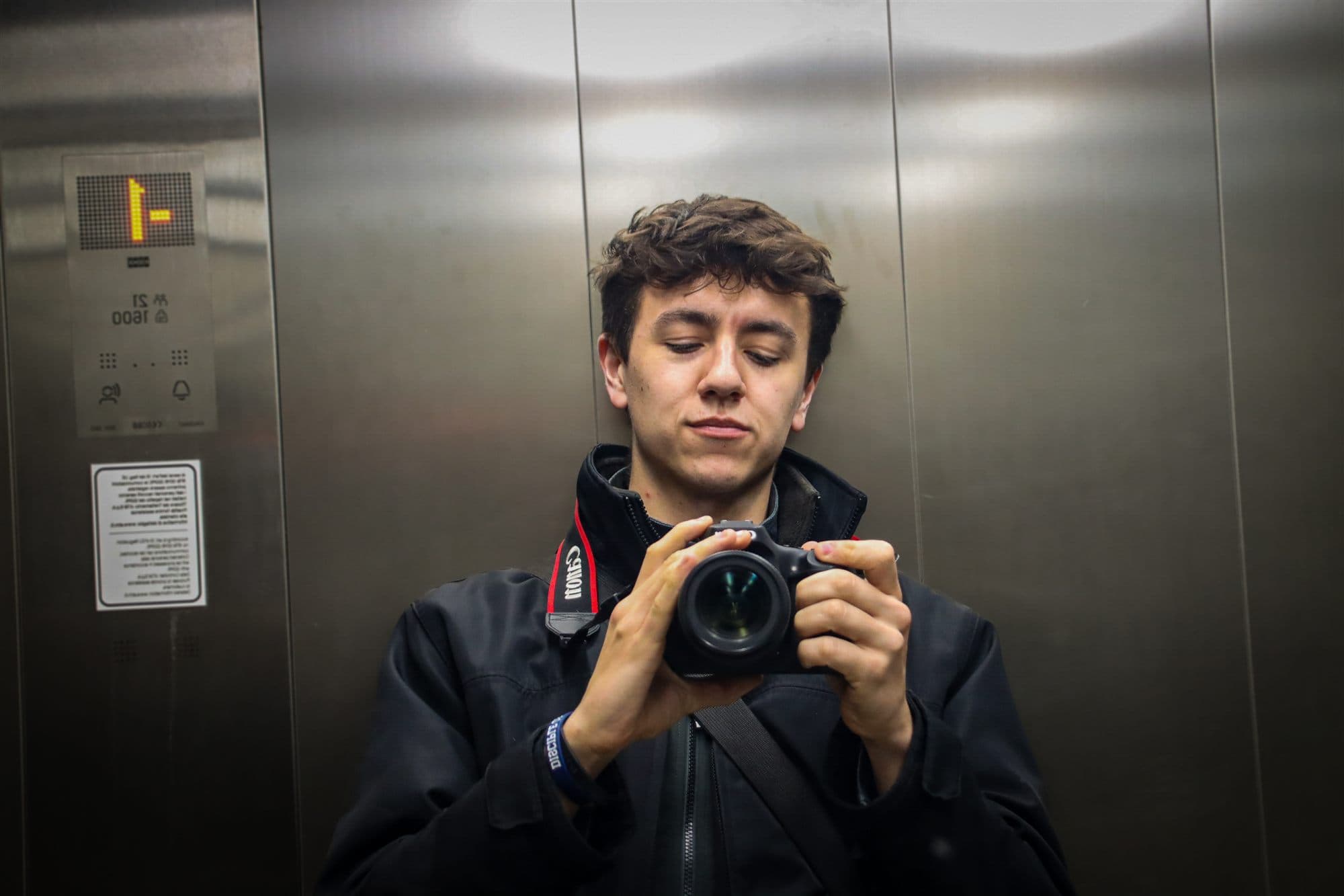 Trevor Harris behind the camera