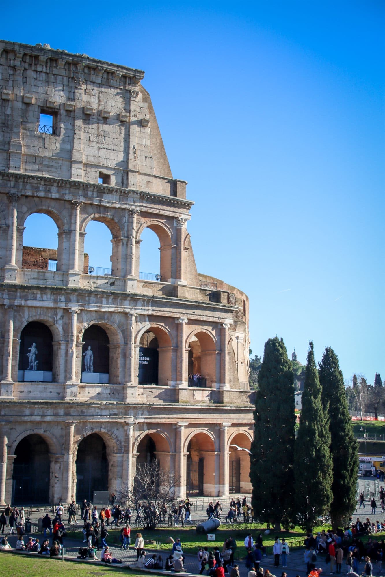 Colosseum in Blue