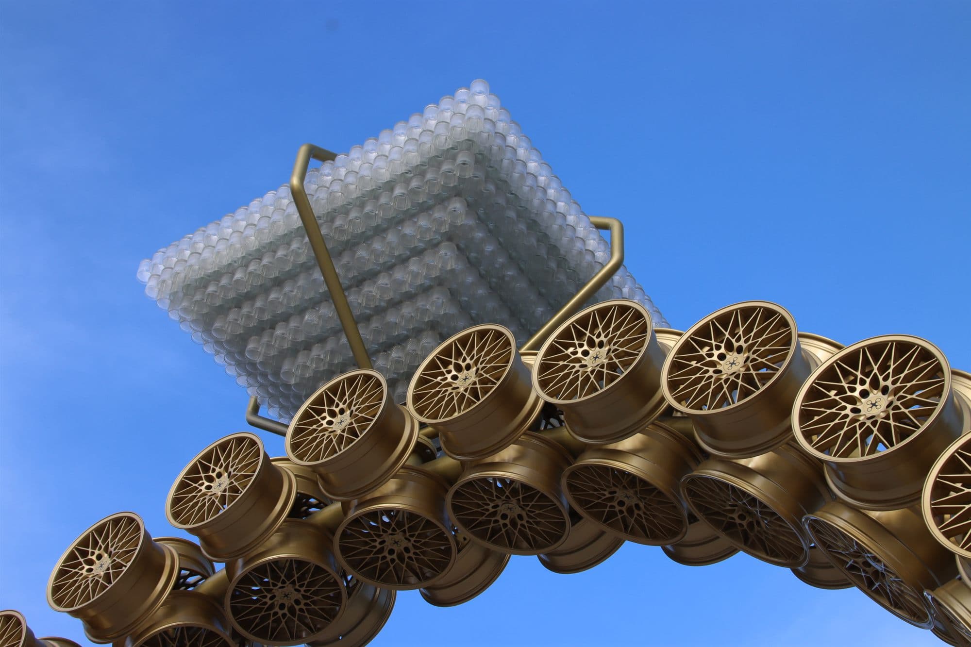 Arch of Wheels